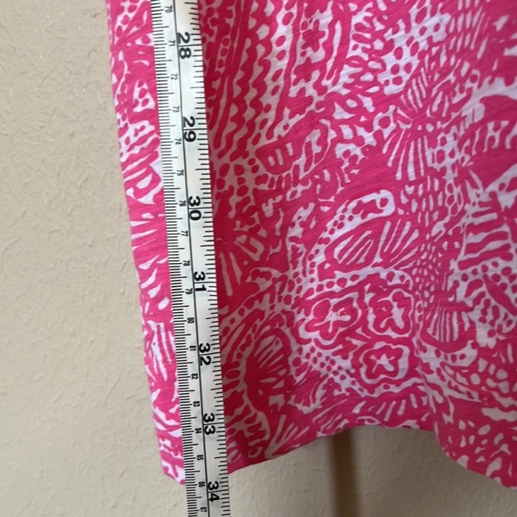 Lilly Pulitzer Cordon Hotty Pink Get Crackin Cotton Dress-Small NWOT - Picture 5 of 9